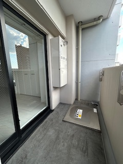 S-RESIDENCE江坂Eminenceのバルコニー|落ち着いた時間を過ごせるバルコニーです