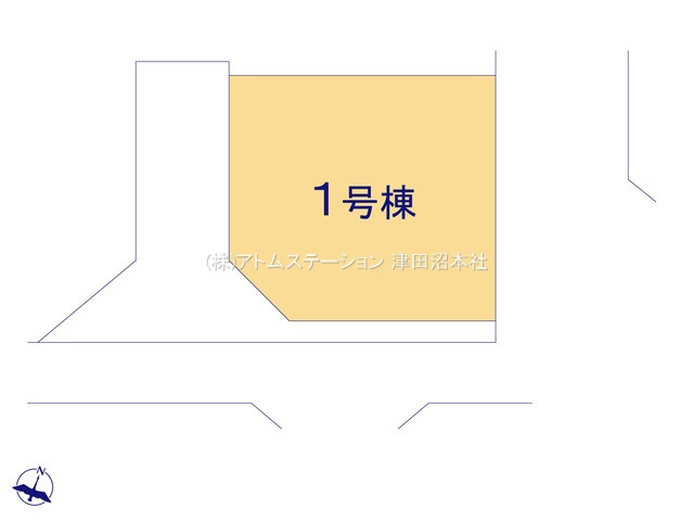 【区画図】 | アトムセレクト船橋市西習志野１５期　１号棟