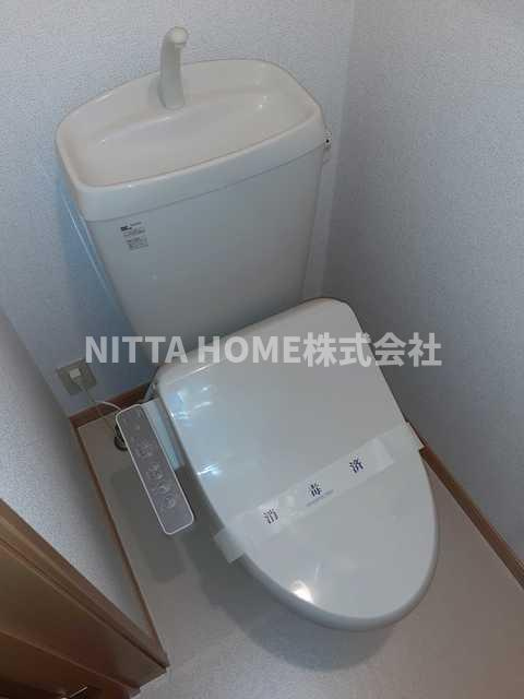 バスケ　ド　フルール　Ｂのトイレ|もちろん、ウォシュレット付き◎