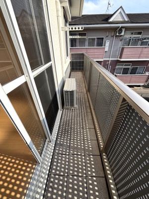 【バルコニー】 | メゾンドローズ B棟 | 南西向き