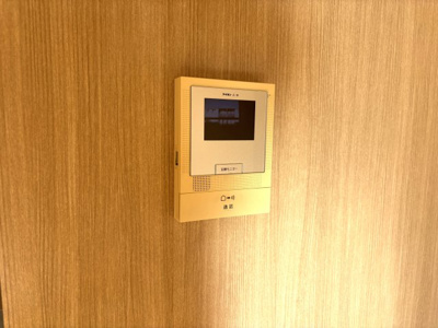 【セキュリティ】 | メゾンドローズ B棟 | TV付きインターホン