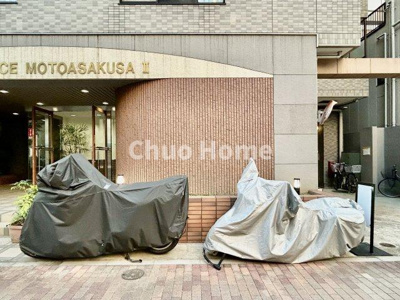 【駐車場】 | ダイアパレス元浅草Ⅱ | 【バイク置場】最新の空き状況や費用などの詳細は担当スタッフまでお問い合わせください。