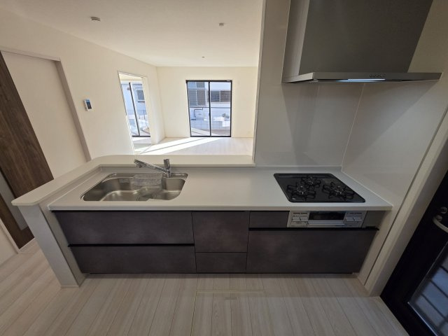 【キッチン】 | リーブルガーデン．S　行田矢場第４　 | ２号棟現地キッチン（2026年01月23日）撮影