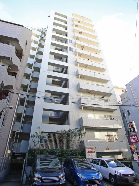 コスモ門前仲町　8階　角　部屋の外観