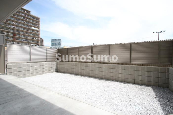 D-roomグランクリュ姪浜のバルコニー