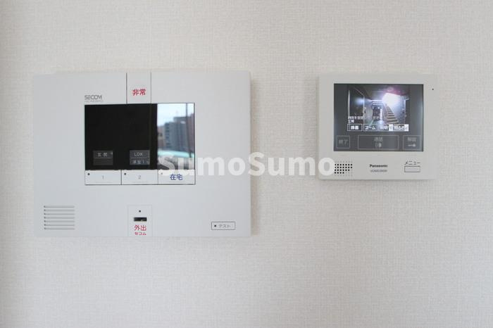 D-roomグランクリュ姪浜のセキュリティ