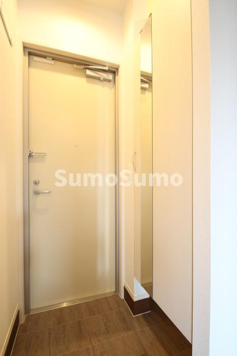 D-roomグランクリュ姪浜の玄関