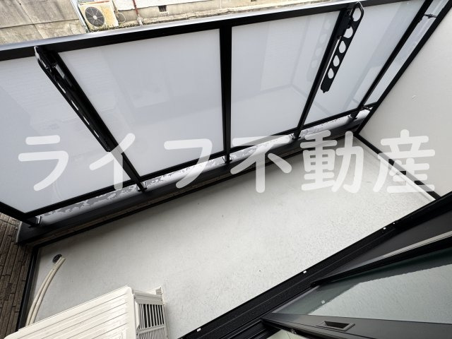 D porta clairのバルコニー|バルコニー付きです