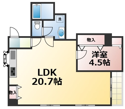 【間取り】 | プリオール舟橋　仲介手数料無料