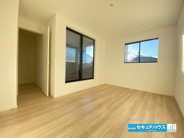 【今からご案内可能】東海市名和町堂ノ前　全4棟の洋室|【洋室】
◆お子様のお部屋や主寝室、来客時の宿泊室、趣味のお部屋としてもご利用いただけます♪