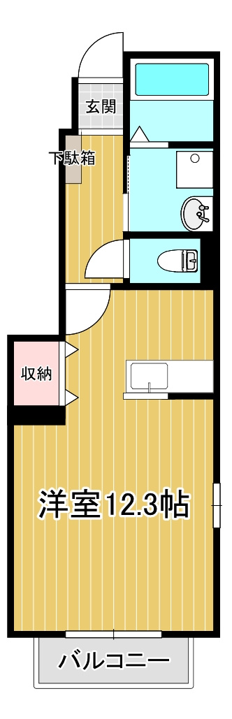 アヴェニューの間取り