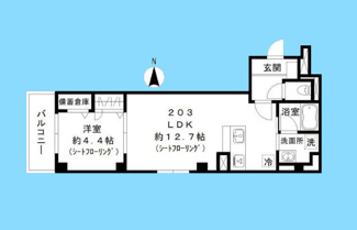 【間取り】 | ｓｋｙｅ池上 | ｓｋｙｅ池上