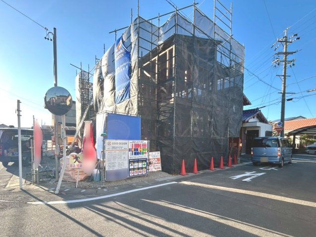 ブルーミングガーデン　一宮市赤見4丁目　全1区画分譲の外観|「現地（2025年11月6日）撮影」　
■全体写真　
■ヤマダ不動産　株式会社リライフ　