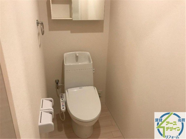 ソレイアードのトイレ|パース写真