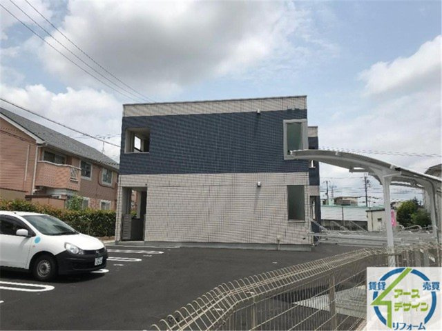 ソレイアードの駐車場|パース写真