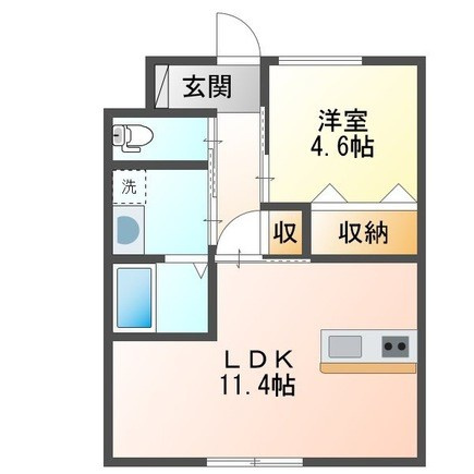 ソレイアードの間取り
