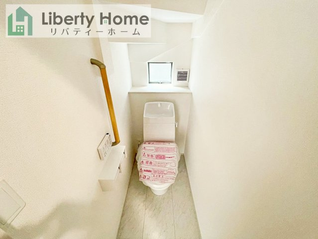 ひたちなか市牛久保2丁目　新築戸建　B号棟のトイレ