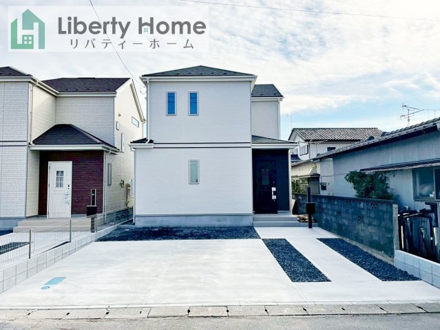 ひたちなか市牛久保2丁目　新築戸建　B号棟の外観|ご予約をいただければ、『平日の空いた時間』『周辺物件まとめて見たい』『1件だけ見たい』ももちろん可能です♪
お気軽にお問合せください♪