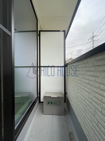 アンビション川越のバルコニー