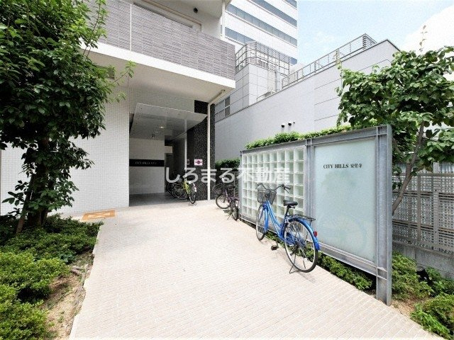 シティヒルズ安堂寺のエントランス