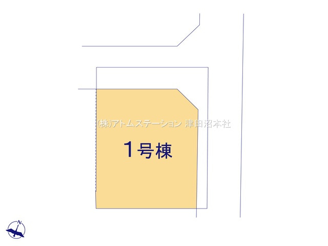 【区画図】 | アトムセレクト船橋市西習志野１７期　１号棟