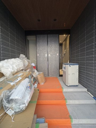 和光市新倉１丁目の賃貸マンションのエントランス