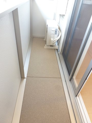 ラ フォンテ　Aのバルコニー