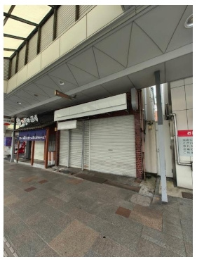 吹田市元町貸店舗の外観