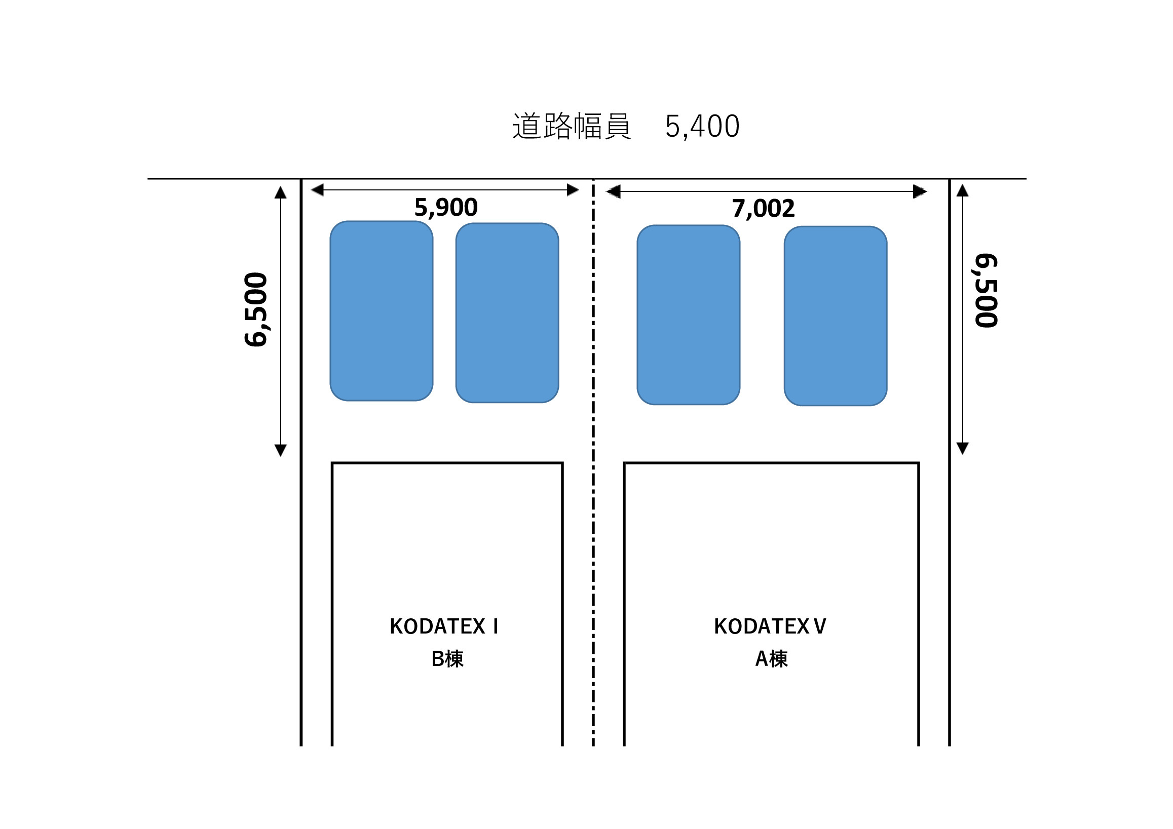 鯉江本町4-135KODATEXⅠのその他|配置図になります