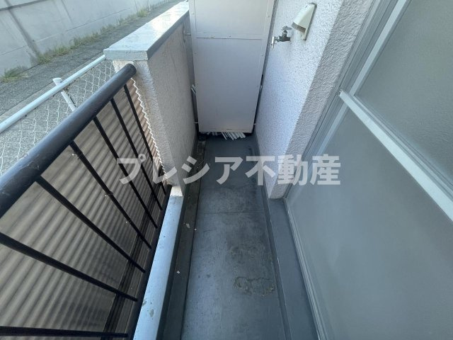 寿コーポのバルコニー