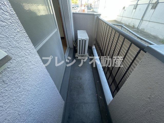 寿コーポのバルコニー