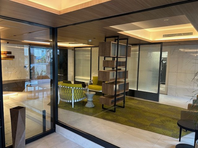 グラマシー恵比寿のエントランス