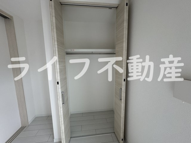 D porta　calmeの収納|収納豊富です
