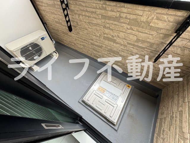 D porta　calmeのバルコニー|落ち着いた時間を過ごせるバルコニーです