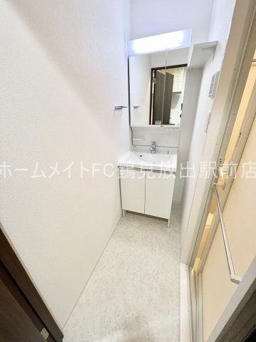 東大阪市高井田西６丁目の賃貸マンションの洗面所