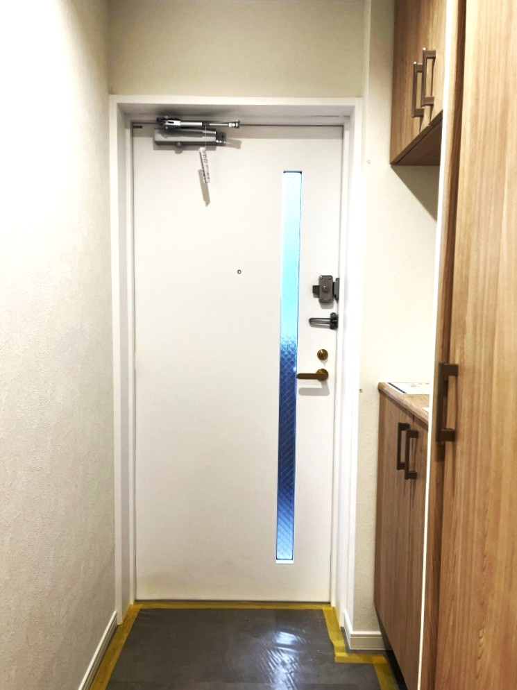 ベルドゥムール新越谷温泉の玄関