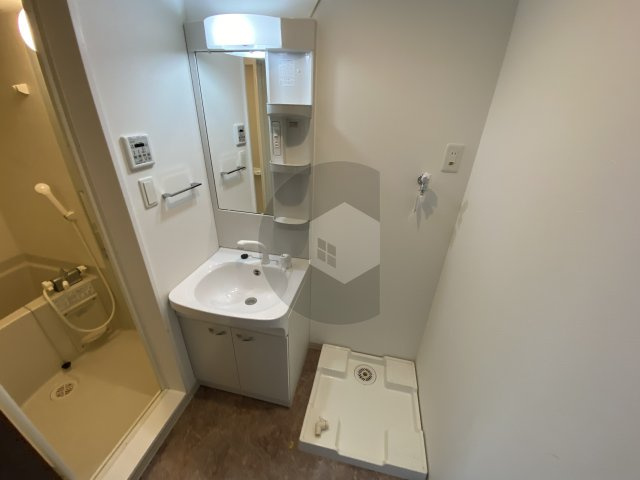 東大阪市花園本町２丁目のアパートの洗面所