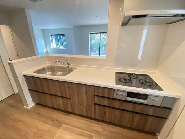 『八王子市新築戸建て』八王子市暁町3-2-5【仲介手数料無料】　　３期　のキッチン|～仲介手数料無料☆八王子ひなた不動産～八王子市暁町　新築戸建て