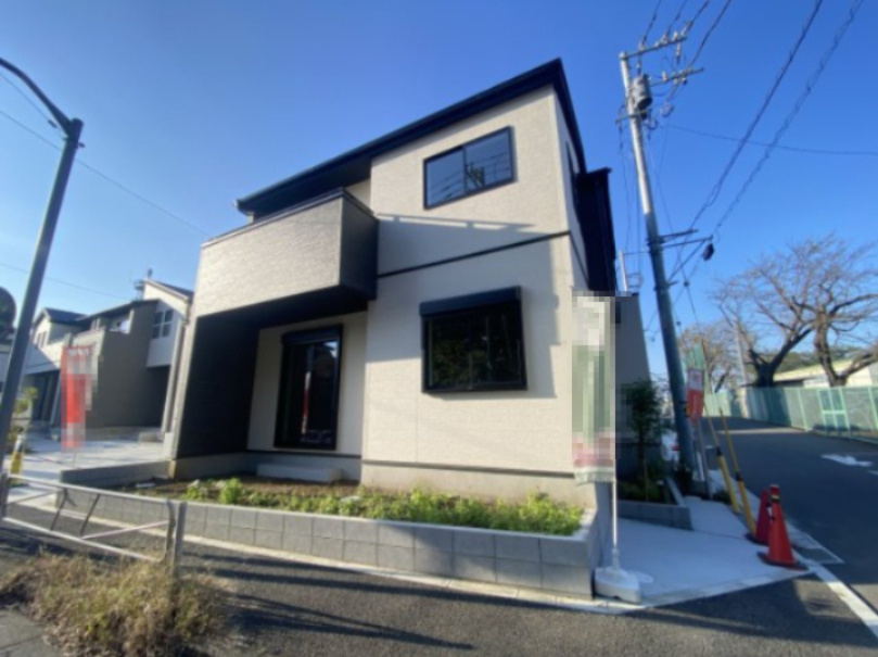 『八王子市新築戸建て』八王子市暁町3-2-5【仲介手数料無料】　　３期　の外観|～仲介手数料無料☆八王子ひなた不動産～八王子市暁町　新築戸建て