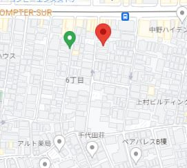 ハマノハイムの地図