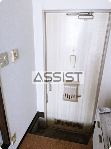 ハマノハイムの玄関