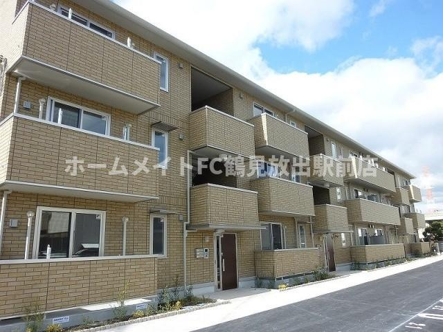 大阪市鶴見区茨田大宮４丁目のアパートの外観