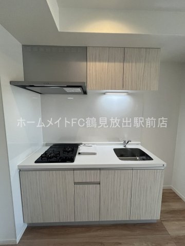 大阪市鶴見区今津南４丁目のアパートのキッチン