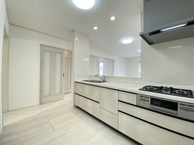 【キッチン】 | 浦添市大平（限定1棟） | A号棟　使いやすいシステムキッチン♪