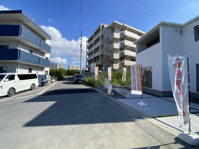 【前面道路含む現地写真】 | 浦添市大平（限定1棟） | ※北東側公道6m♪