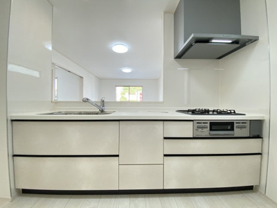 【キッチン】 | 浦添市大平（限定1棟） | A号棟　使いやすいシステムキッチン♪