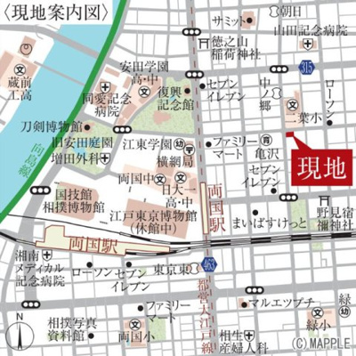 【地図】 | ブリランテ両国