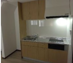 谷六戸建のキッチン