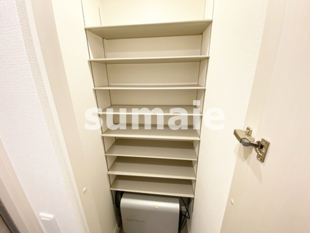 パルクみつまめの玄関|たっぷり収納できるシューズボックス☆