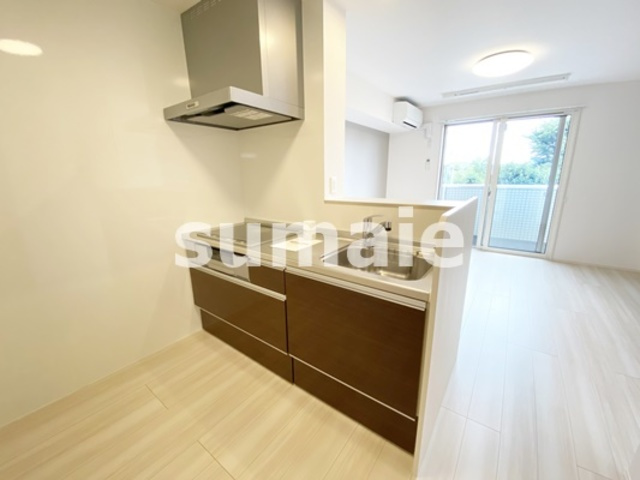 パルクみつまめのキッチン|スッキリとしたカウンターキッチン☆